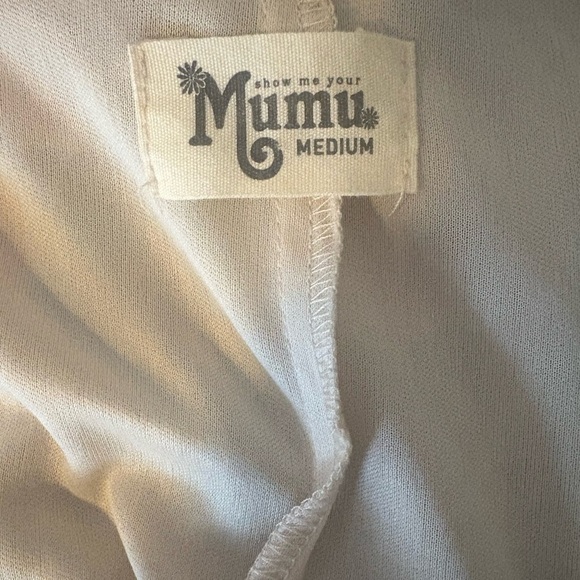 Show Me Your MuMu Mini Floral Dress Size Medium - Picture 3 of 4